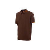 Suns Brown Cotton Polo Shirt